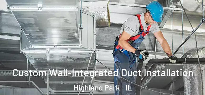  Custom Wall-Integrated Duct Installation Highland Park - IL